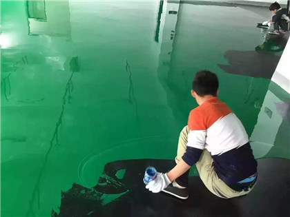 下城下面给你一份环氧地坪漆施工的完整流程